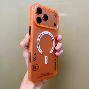 Ốp điện thoại từ tính mờ cho iPhone 17 Pro Max16 15 14 13 Vỏ sạc không dây 17 Air