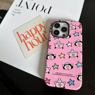 Ốp lưng hình chú lợn ngộ nghĩnh cho iPhone 11 12 Pro 13 Pro Max 15 Pro Max 14 16 Pro 16 Plus 17 Air 17 Pro 17 Pro Max