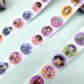 80 Chiếc Anime K-Pop Demon Hunters Cuộn Miếng Dán DIY Laptop Điện Thoại Trẻ Em Đồ Chơi Quà Tặng Niêm Phong Nhãn Dán