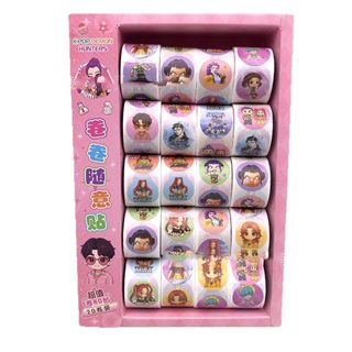 80 Chiếc Anime K-Pop Demon Hunters Cuộn Miếng Dán DIY Laptop Điện Thoại Trẻ Em Đồ Chơi Quà Tặng Niêm Phong Nhãn Dán