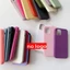 Tương thích cho iphone 17 / 16 / 15 / 14 / 13 / 12 / 11 / Pro Max XS Max XR 7 8 plus mini Air Vỏ điện thoại silicon lỏng bảo hiểm toàn diện