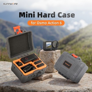 Dành Cho DJI OSMO ACTION 6 Hộp Bảo Quản Mini Chống Thấm Nước An Toàn Bảo Vệ Chống Rơi Và Chịu Áp Lực Hành Động 6 Túi Bảo Quản