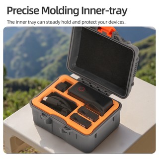Dành Cho DJI OSMO ACTION 6 Hộp Bảo Quản Mini Chống Thấm Nước An Toàn Bảo Vệ Chống Rơi Và Chịu Áp Lực Hành Động 6 Túi Bảo Quản