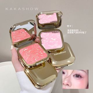Kakashow Chống Nước Nhẹ 4 Tông Màu Phấn Má Hồng Bột Nướng Lâu Dài Mịn Thoáng Khí Mặt Nền Chỉnh Trang Điểm NO.C599