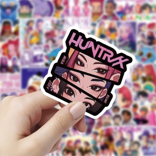 103 Chiếc Chibi K-Pop Demon Hunters Anime Dán DIY Chai Nước Notebook Chống Thấm Nước Dán Đồ Chơi