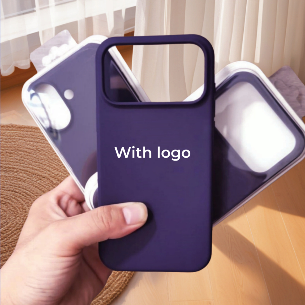 Màu tím đậm (Chất lượng cao) cho iPhone 17 / 16 / 15 / 14 / 13 / 12 / 11 / Pro Max Air mini Xs Max Xr 7 8 Plus SE Vỏ điện thoại silicon lỏng bảo hiểm toàn diện