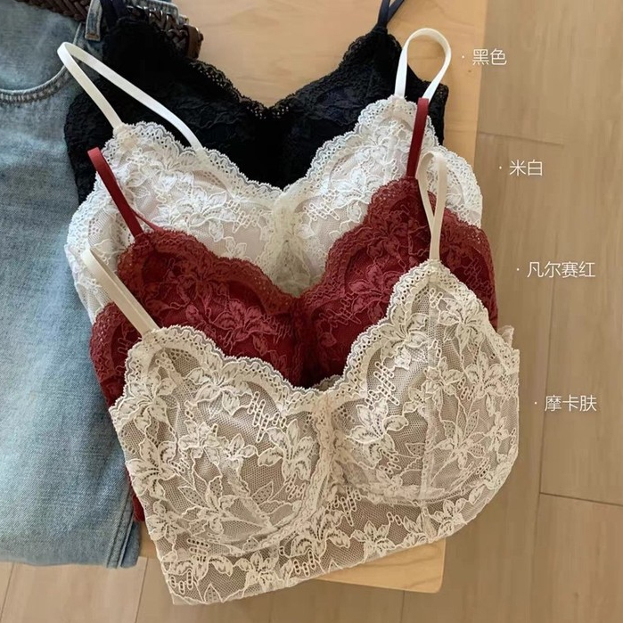 Ren Có Miếng Lót Ngực Đẹp Lưng Bên Trong Áo Yếm Nữ Chải Ấm Top