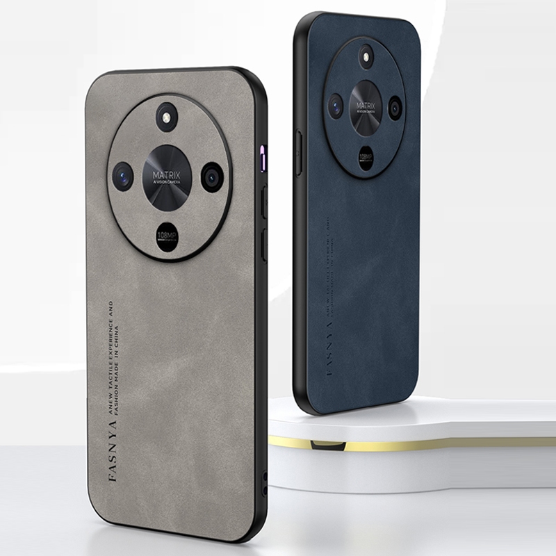 Ốp Lưng Sang Trọng Cho Honor X9D X9C Smart X9B X9A Da Cừu Mềm Chống Mồ Hôi Da PU Vỏ Bảo Vệ Điện Thoại