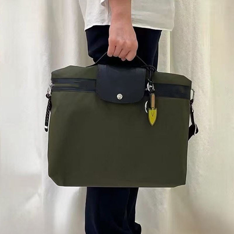 War Horse Túi máy tính Nylon mới Túi đựng hồ sơ đeo vai cầm tay