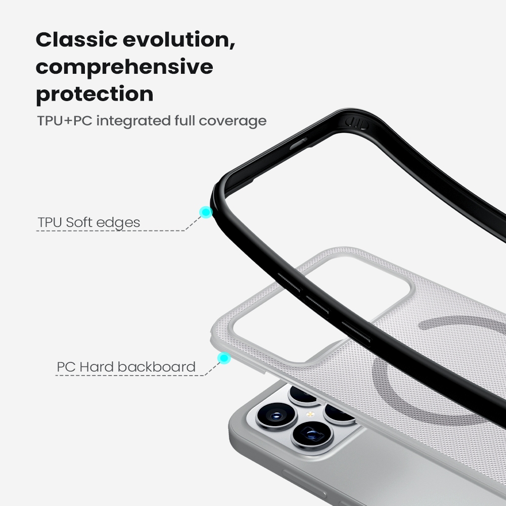 Nillkin Cho Redmi K90 Pro Max / Xiaomi Poco F8 Ultra Super Frosted Shield Pro Từ Matte Nhựa Cứng Ốp lưng Vỏ Bảo Vệ