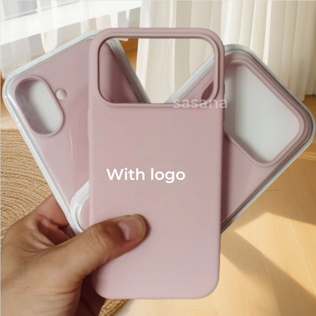 Bột cát (Chất lượng cao) cho iPhone 17 / 16 / 15 / 14 / 13 / 12 / 11 / Pro Max Air mini Xs Max Xr 7 8 Plus SE Vỏ điện thoại silicon lỏng bảo hiểm toàn diện