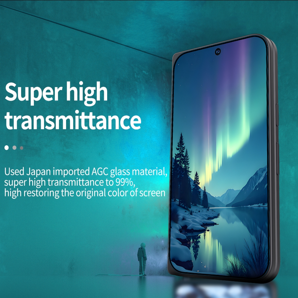 Nillkin Dành Cho Google Pixel 10 Pro Fold H + PRO Độ Phủ Nửa Cao Trong Suốt Siêu Mỏng 0.2 Mm Kính Cường Lực Bảo Vệ Màn Hình Phim