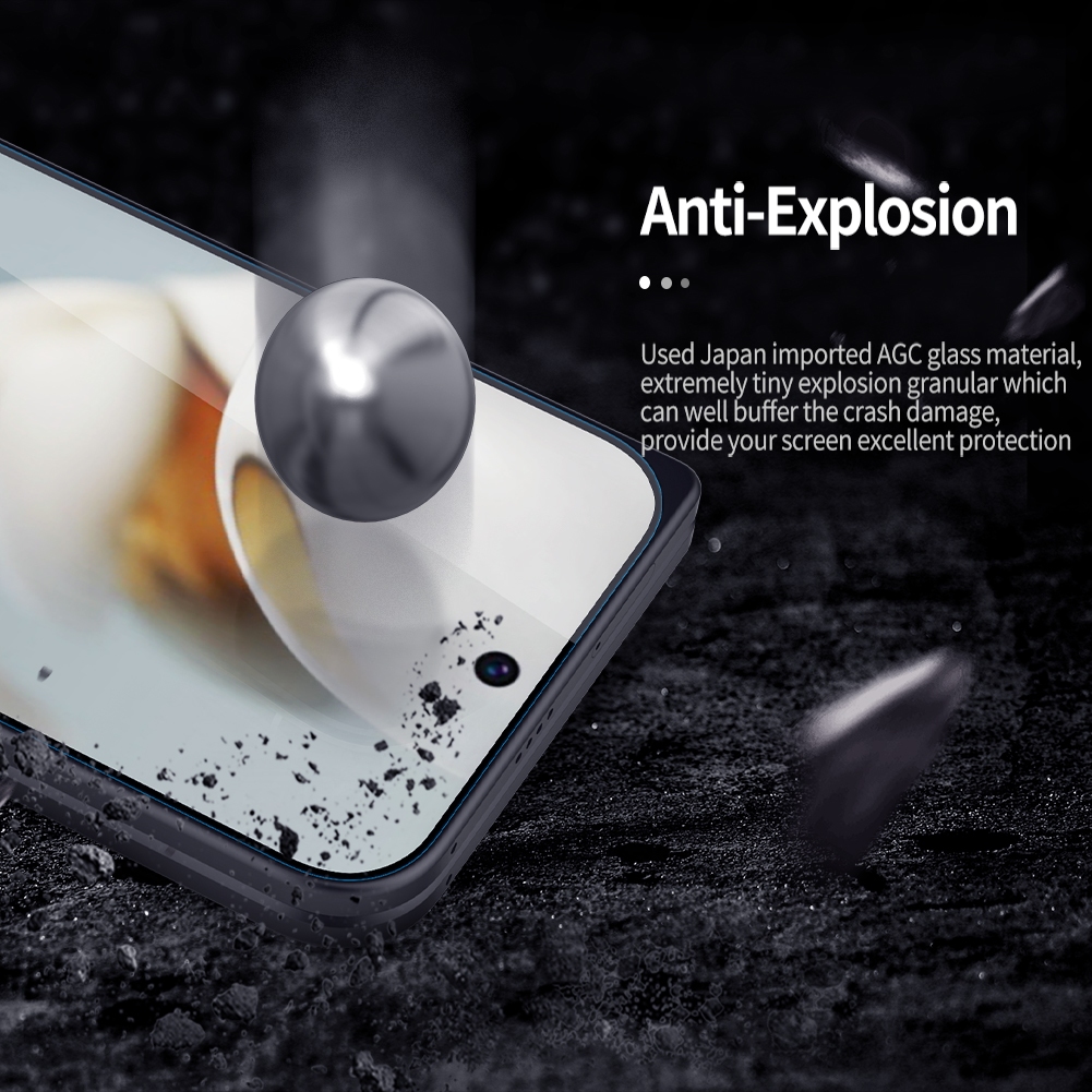 Nillkin Dành Cho Google Pixel 10 Pro Fold H + PRO Độ Phủ Nửa Cao Trong Suốt Siêu Mỏng 0.2 Mm Kính Cường Lực Bảo Vệ Màn Hình Phim