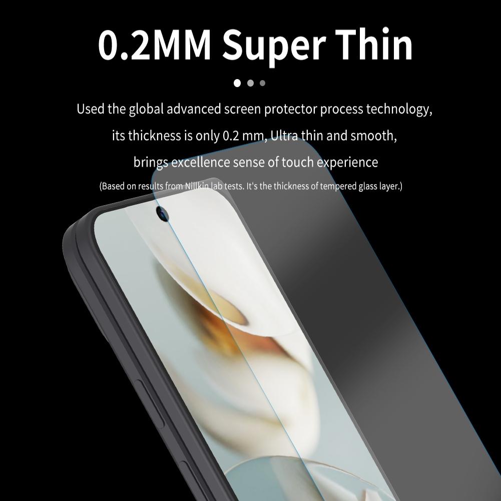 Nillkin Dành Cho Google Pixel 10 Pro Fold H + PRO Độ Phủ Nửa Cao Trong Suốt Siêu Mỏng 0.2 Mm Kính Cường Lực Bảo Vệ Màn Hình Phim
