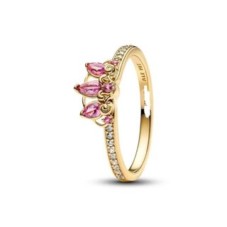 Nhẫn vương miện công chúa S925, cá tính dành cho nữ, phù hợp làm quà tặng