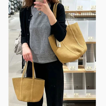 Túi Tote Dệt Giấy Dệt Nách Túi đeo dưới cánh tay Túi đeo dưới cánh tay Túi Cầm Tay Túi đeo dưới cánh tay Túi Mua Sắm Túi Mẹ Túi Bảo Quản Du Lịch Túi Vải Bên Trong