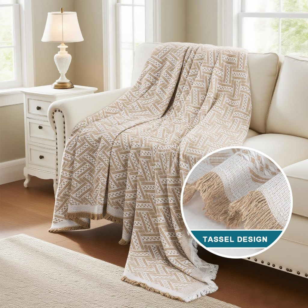 Chăn Sofa Cotton Mới, Chống Trầy Xước, Chống Trơn Trượt, Có Thể Giặt Được, Cho Phòng Khách, Sofa, Giường, Bàn, Vỏ Bảo Vệ Nội Thất Thú Cưng