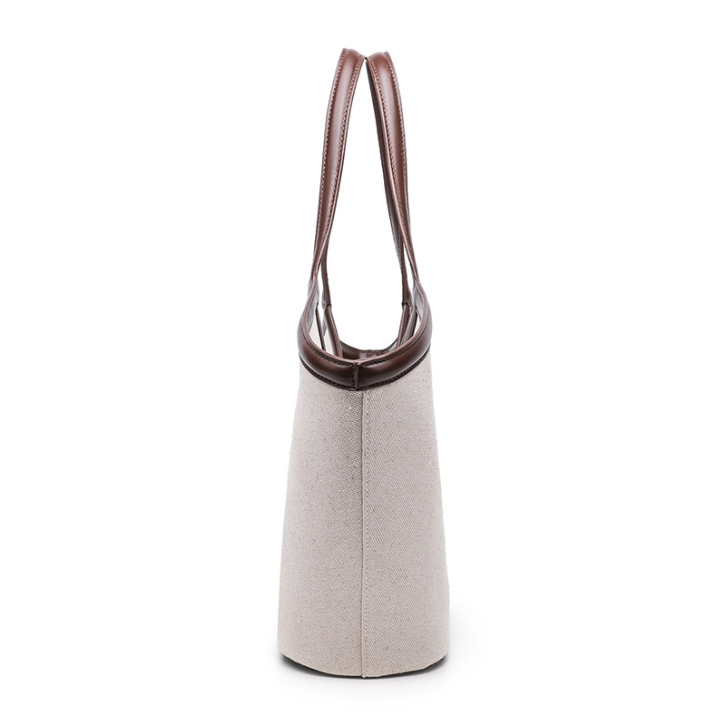 ZARA Túi Tote vải công suất lớn mới dành cho túi mua sắm giải trí dành cho nữ