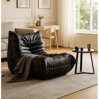 【Sẵn】Ghế Sofa Lười Thư Giãn, Ghế Sofa Thư Giãn Bọc Da Cao Cấp, Decor Phòng Hiện Đại Ghế Giải Trí