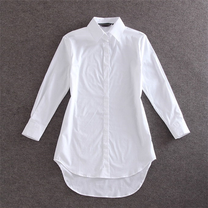 6 màu S-5XL sọc đen Mới trắng Áo sơ mi nữ dài tay Slim trắng đen đỏ vàng Kaki cà phê