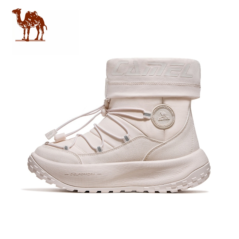 Giày trượt tuyết chống nước và chống tuyết CAMEL CROWN dành cho nữ có lớp lót lông cừu để sưởi ấm