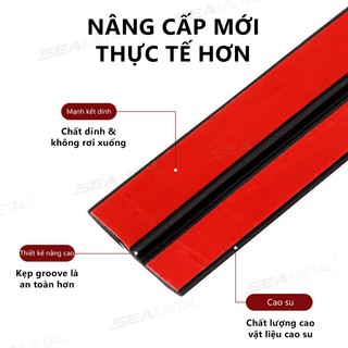 SEAMETAL Kính Chắn Gió Ô Tô Mái Dải Cao Su Tự Động Phía Trước Phía Sau Cửa Sổ Cạnh Niêm Phong Dải Chống Thấm Nước Chống Bụi Bảo Vệ Dải