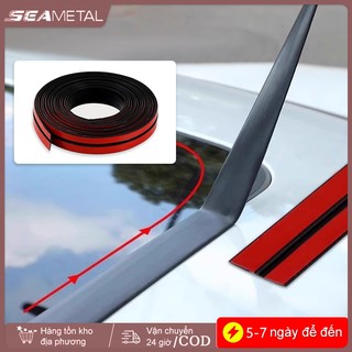 SEAMETAL Kính Chắn Gió Ô Tô Mái Dải Cao Su Tự Động Phía Trước Phía Sau Cửa Sổ Cạnh Niêm Phong Dải Chống Thấm Nước Chống Bụi Bảo Vệ Dải