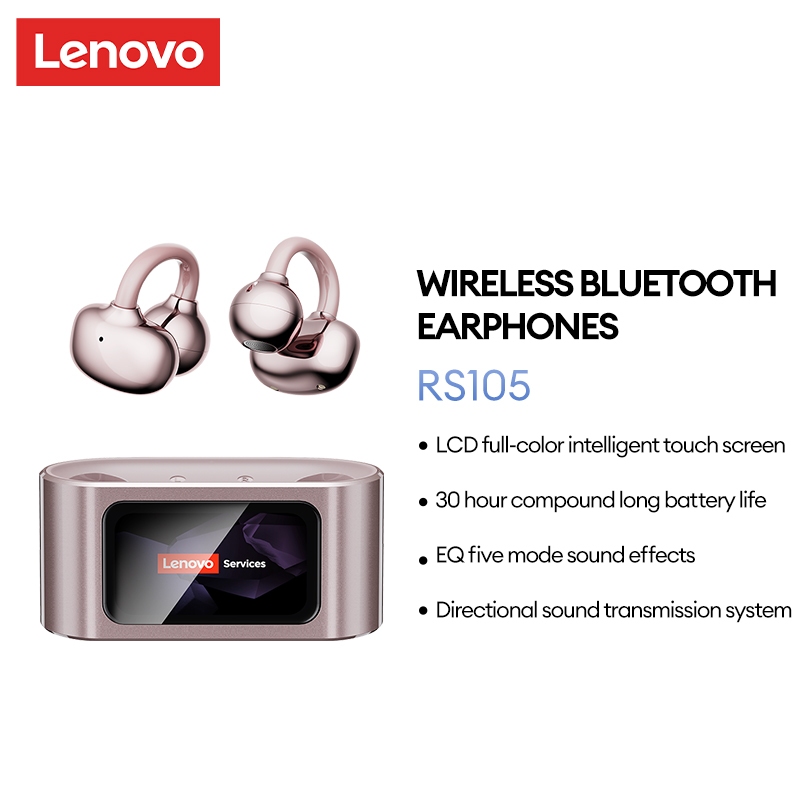 Tai nghe Bluetooth không dây Lenovo RS105 Chất lượng âm thanh HIFI Tai ...