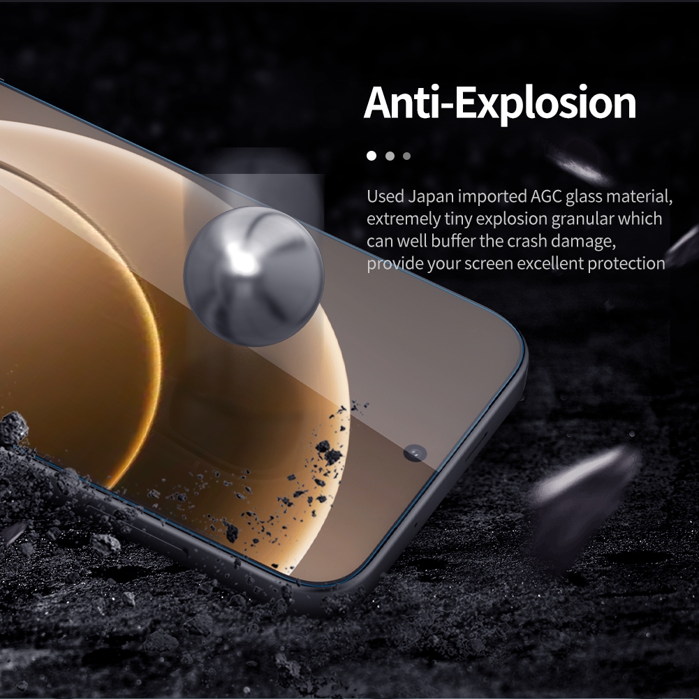 Nillkin Cho OnePlus 15 15R / Ace 6 6T H + PRO nửa bảo hiểm Cao Trong Suốt Siêu Mỏng 0.2mm Kính Cường Lực Bảo Vệ Màn Hình Phim