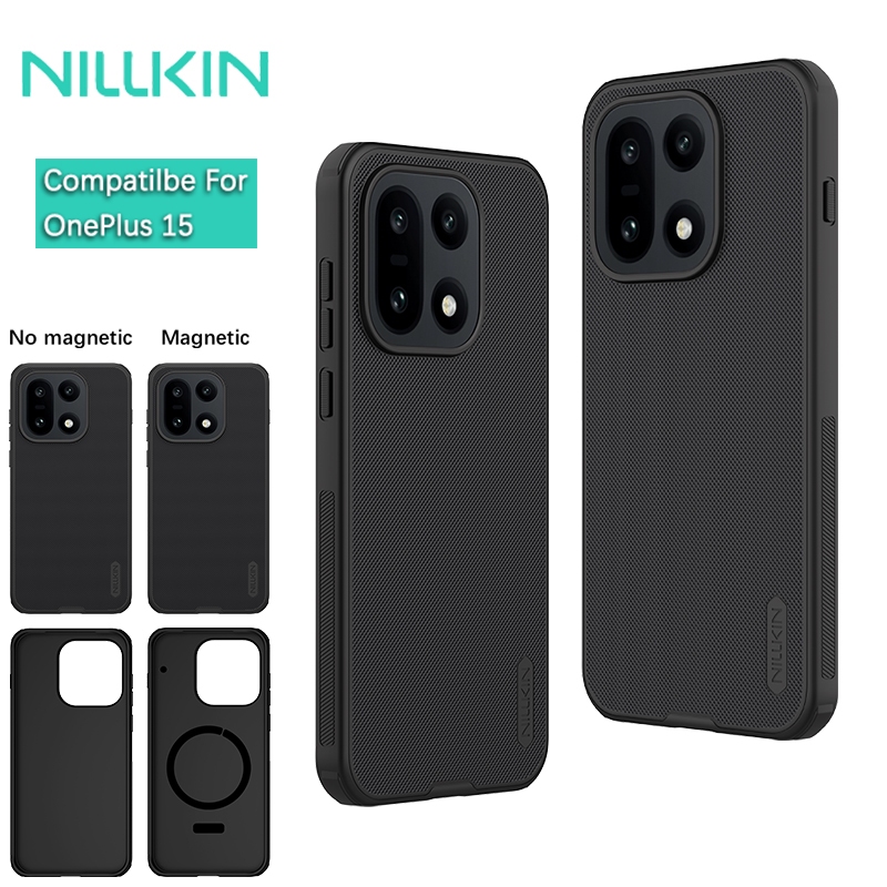 Nillkin Cho OnePlus 15 15R / Ace 6T Siêu Mờ Lá Chắn Pro Từ Tính Mờ Nhựa Cứng Ốp lưng Vỏ Bảo Vệ