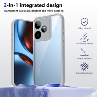 [Sẵn sàng] Vỏ điện thoại chống sốc trong suốt Realme GT6 7 Neo 6 6SE 6T GT GT 7T 7 Pro 4G5G Vỏ bảo vệ Ốp lưng túi khí trong suốt