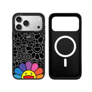 Không Dây Từ Tính Cho iPhone 17 16 15 14 13 12 11 Pro Max Plus Nụ Cười Hoa Cạnh Đen Gương Mặt Sau Ốp điện thoại Nổi Logo