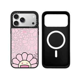 Không Dây Từ Tính Cho iPhone 17 16 15 14 13 12 11 Pro Max Plus Nụ Cười Hoa Cạnh Đen Gương Mặt Sau Ốp điện thoại Nổi Logo
