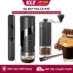 Bộ máy pha cà phê Espresso điện cầm tay CLITON Máy pha cà phê du lịch để cắm trại, Máy pha cà phê ô tô Tự sưởi ấm với chiết xuất viên nang USB-C cho RV, Đi bộ đường dài, văn phòng — ảnh 1