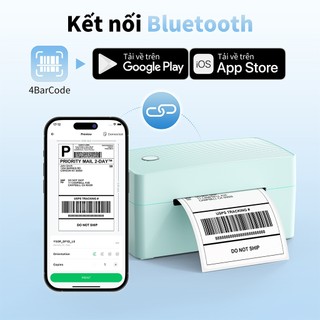 máy in nhiệt đơn hàng FlashLabel 318pro In từ A7 Điện thoại khô máy in đơn hàng shopee, Mã vận chuyển đơn, Phiếu vận chuyển