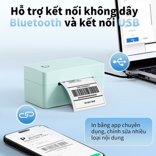 máy in nhiệt đơn hàng FlashLabel 318pro In từ A7 Điện thoại khô máy in đơn hàng shopee, Mã vận chuyển đơn, Phiếu vận chuyển