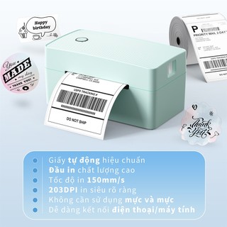 máy in nhiệt đơn hàng FlashLabel 318pro In từ A7 Điện thoại khô máy in đơn hàng shopee, Mã vận chuyển đơn, Phiếu vận chuyển