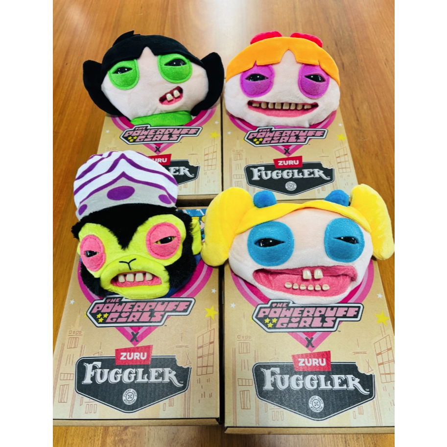 Fugler x Powerpuff Girls Full Set (Blossom, Bubbles, Buttercup, Mojo JoJo)