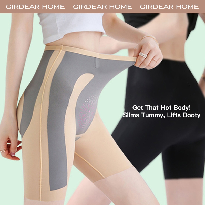 Girdear Home quần lót nữ sexy nữ không lộ viền Cao Cấp Quần Lót Bụng Giảm Béo Có Đệm Nâng Mông và Hông,GH05