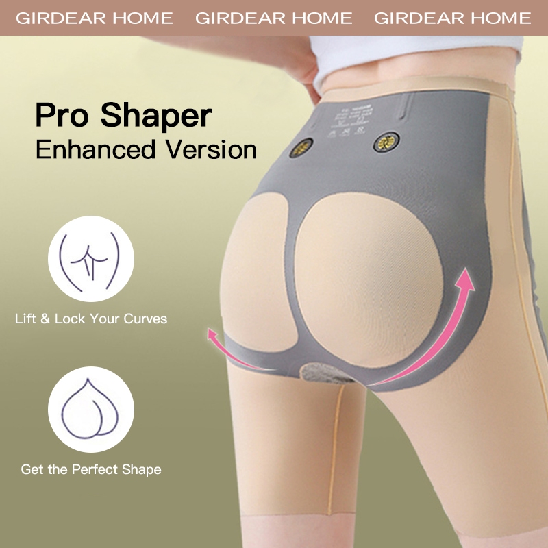 Girdear Home quần lót nữ sexy nữ không lộ viền Cao Cấp Quần Lót Bụng Giảm Béo Có Đệm Nâng Mông và Hông,GH05