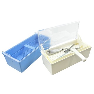 Hộp khử trùng dụng cụ nha khoa mới Hộp đựng gương miệng và tổ chức khay xăm và dụng cụ làm móng ngâm nâng hộp khử trùng