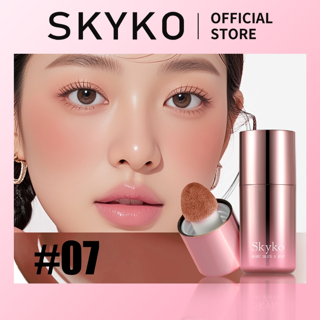 【Combo 299k】SKYKO Má Hồng Blush Dưỡng ẩm Phấn Má Hồng Dạng Lỏng 7 Màu