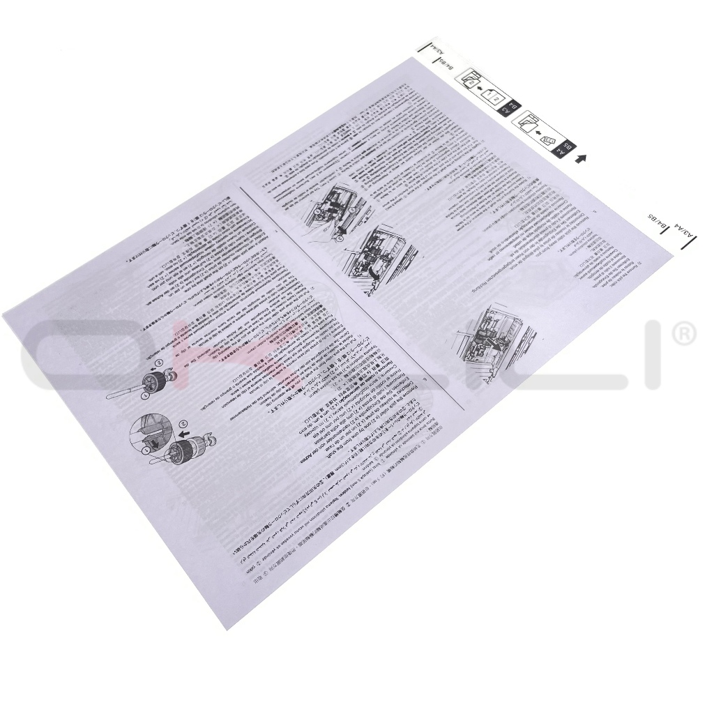 1X B12B819051 B12B813431 4T8624 B12B819061 Tờ Tờ Tàu Sân Bay Máy Quét Epson A4 Quét A3 B4 Kích Thước Lạ Mờ Nhăn Gấp Torn Giấy Thơm Biên Nhận Báo Cắt Nhăn