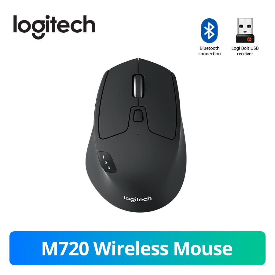Chuột không dây LOGITECH M720 Chuột không dây đa thiết bị đa năng ba ...