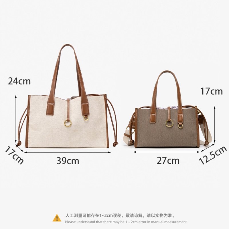Túi tote đeo vai dệt mới dành cho nữ ZARA Túi bên trong có thể tháo rời
