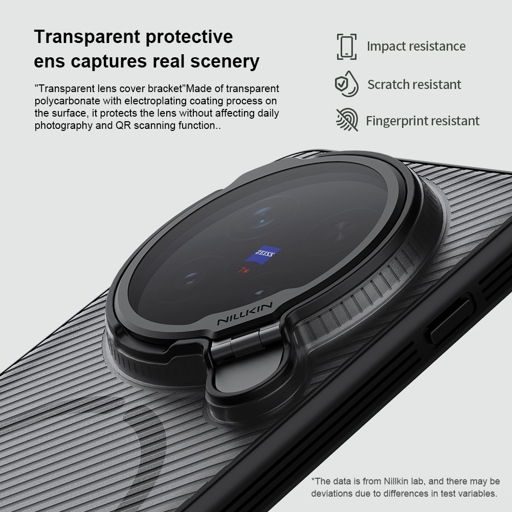 Nillkin Cho Vivo X300 Pro / X300 Ultra Camshield ProP PC TPU Chống Sốc Chống Rơi Bảo Vệ Ống Kính Máy Ảnh Chân Đế Từ Cứng Ốp lưng