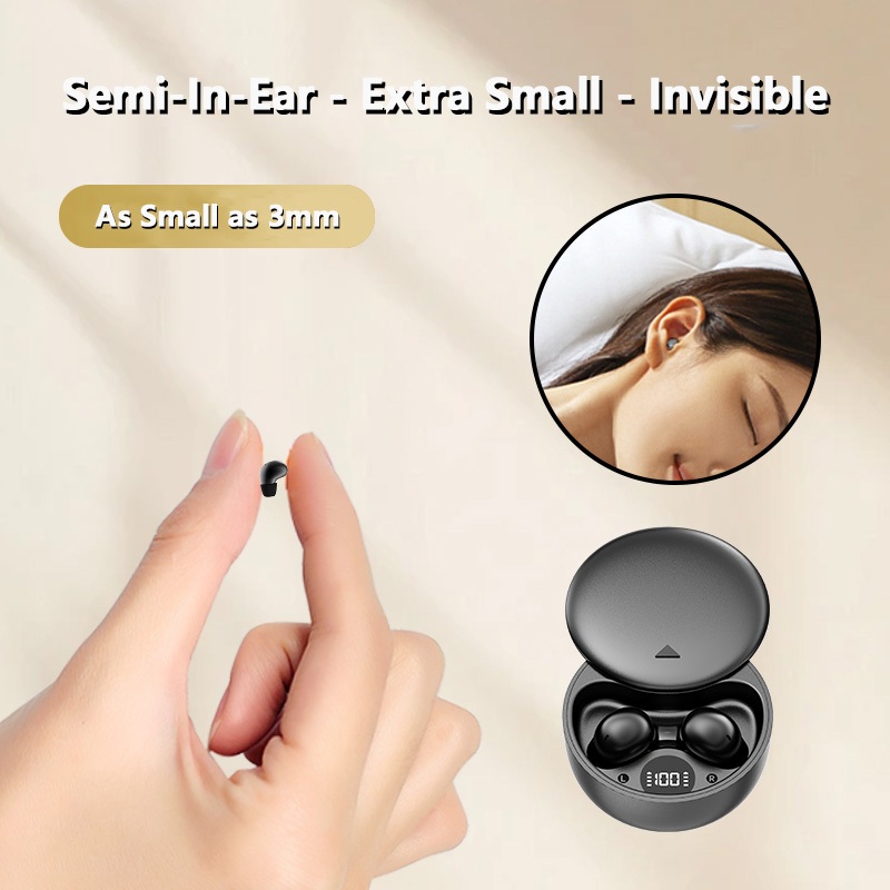 Y18 Tai nghe Bluetooth mới không đau khi ngủ trong tai