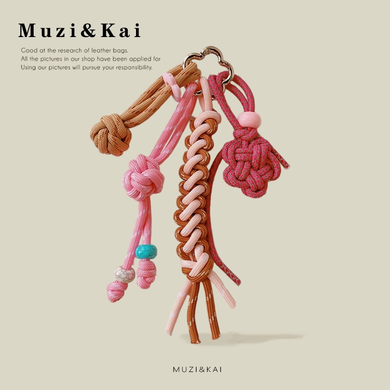 Mặt dây chuyền Muzikai đầy màu sắc đính cườm dây buộc tay có đeo mặt dây chuyền | BigBuy360 - bigbuy360.vn