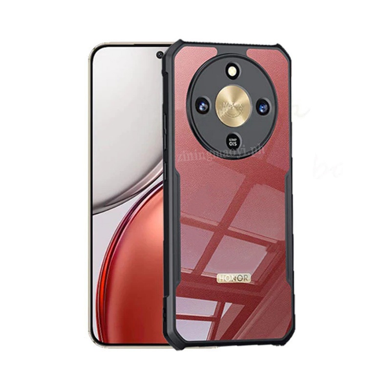 Bộ 4 Trong 1 Trọn Bộ Cho Honor X9D, X7D, X8C, X8A, X7C, X6B, X6A Vỏ Điện Thoại Di Động Chống Rơi + Phim Kính Cường Lực + Ống Kính Máy Ảnh + Bảo Vệ Phim Mặt Sau, Bảo Vệ Toàn Diện Tối Giản
