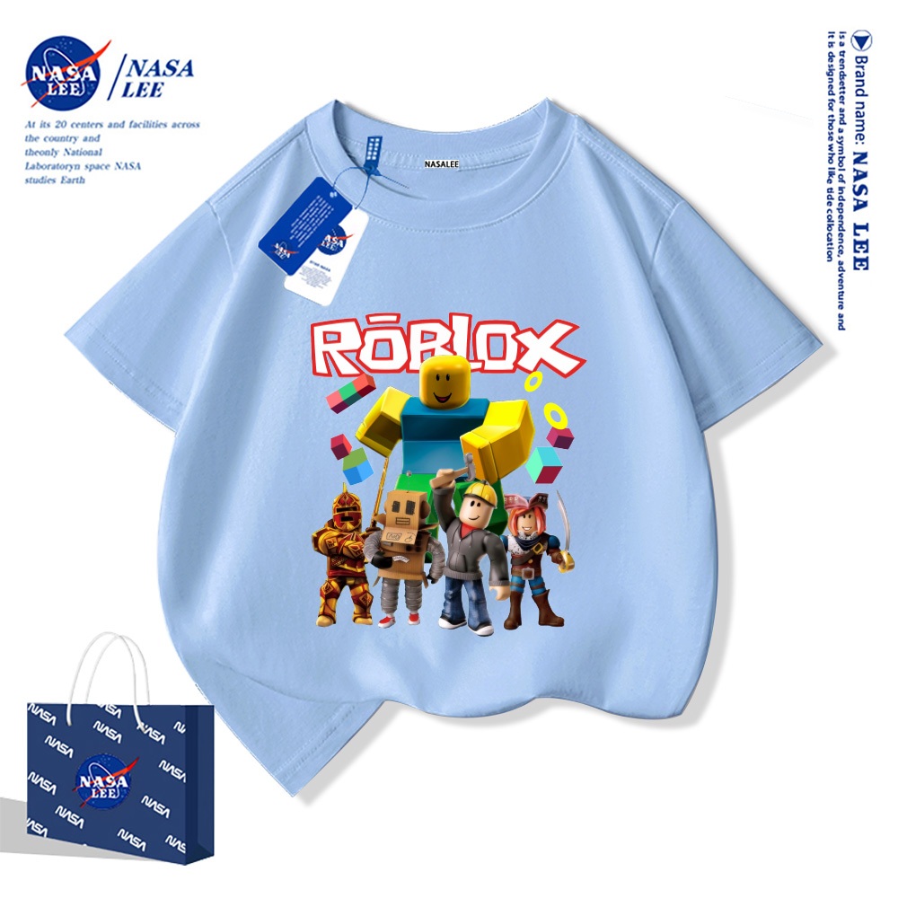 💥 Xu hướng hot 2026 💥 Áo thun trẻ em NASA họa tiết thế giới ảo thời trang — 100% cotton — Unisex — Giao hàng ngay